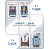 CollectHall Graded Card Sleeves, PSA Graded Card Slab Binder Pages for Storage & Display, Compatible with PSA, BGS, CGC Graded Sports Cards and One-Touch Magnetic Card Holders- 12 Pages