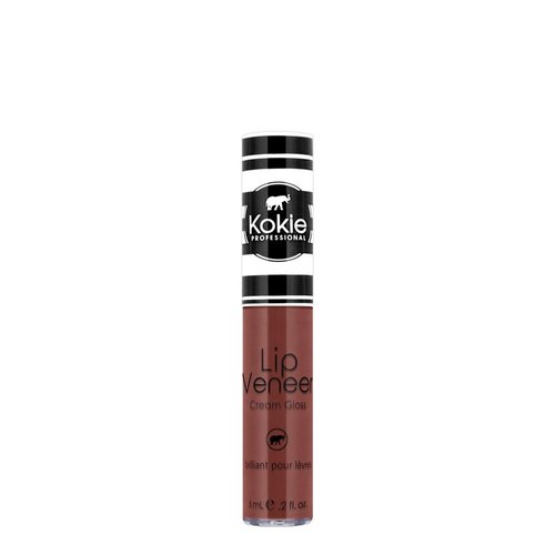 Kokie Cosmetics Lip Veneer Cream Lip Gloss, Mocha Madness, 0.2 Fluid Ounce