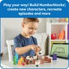 hand2mind Numberblocks Sheep Farm MathLink Cubes Activity Set, Preschool Learning Activities, Farm Playset, Counting Blocks, Number Toys, Kids Educational Toys, Math Manipulatives for Preschoolers