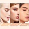 Boobeen Liquid Concealer Full Coverage Foundation, Concealer Cream Foundation, Face Concealer Liquid Smooth Longlasting Matte Natural Creamy Flawless, Waterproof Lightweight