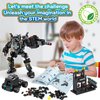 HISTOYE 51-in-1 Robot Building Kit for Kids Stem Building Toys Erector Set for Boys 8-12 Engineering Stem Projects Construction Building Blocks Toys Gifts for Boys Kids Age 6 7 8 9 10 11 12 Year Old