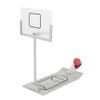 Yosoo Mini Basketball Machine, Decorating Miniature Office Desk Decorations Basketball Hoop Toy Board Game for Basketball Lovers