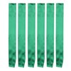 I-MART Blank Satin Sash, Princess, Beauty Queen, Homecoming, Winner, Mayor, Make Your Own Pins, Party Plain Pageant Sashes (Pack of 6 - Green)