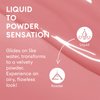 INTO YOU Liquid Blush for Cheeks, Water Sense Evolves into Soft Fog Powder Blush Matte and Natural finish, Light and Comfortable Cream Blush to Hold Makeup, Mystic Mauve(A02)