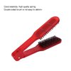 Clamp Hair Brush, Hair Straightening Comb Bristle Double Sided Brush for Hair Hair Straightener Comb Double Brushes Comb Hair Styling Brush Hair Clamp Combs for Wide Wavy Curly Hair Styling Tools