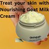 OLAZARAH Goat Milk Soft Body Cream - Hydrating, Moisturizing, Oil Control, Nourishes & Softens Skin Care, 4 fl. oz