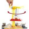 Matchbox Action Drivers Construction Playset, Moving Crane, Car-Activated Features, Includes 1 Matchbox Toy Bulldozer, for Kids 3 Years Old & Older