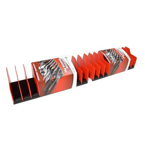 MLTOOLS Pliers Cutters Organizer Pro – Non-Slip Rubber Base Fuel & Solvent Resistant Durable Long-Lasting Tool Storage Box Rack 10 Tools Plier Made in USA | P8248 (2 Pack)