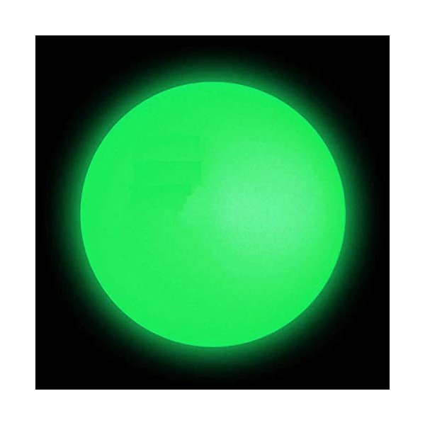 DSJUGGLING Glow in The Dark Acrylic Contact Juggling Ball - 76mm (Appx. 3inch) Glowing Green Color