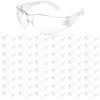 TICONN 24 Clear Safety Glasses for Men, Safety Goggles with Scratch Impact Resistant Meets ANSI Z87.1 Standard (24 Pack)