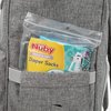 Nuby Diaper Disposable Bags, Fresh Baby Powder Scent,50 Count(pack of 6)