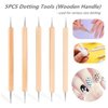 FULINJOY 10PCS Dotting Tools Set for Nail Art, Embossing Stylus for Painting Rocks Mandalas, Art Dot Tools