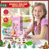 Bailiyake Decorate Your Own Water Bottle Kits for Christmas Gifts Girls,DIY Christmas Diamond Art Painting Crafts Kits,Christmas Stocking Stuffers Gifts for Girls,White Elephant Gifts (Pink)