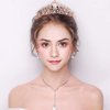 Chanaco Crowns for Women Princess Crown Rose Gold Tiara Headband Tiaras for Women Aurora Crown for Halloween Costume Birthday Wedding