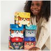 Rubble & Crew Stuffed Animals, Rubble, 4-Inch Cube-Shaped Plush Toy for Kids Ages 3 and Up
