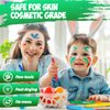 nsxsu 12 Colors Halloween Face Paint Sticks for Kids, Washable Face Painting for Toddlers and Students, Birthday Makeup Party Supplies, Mess-Free Girls Boys Face Painting Kits