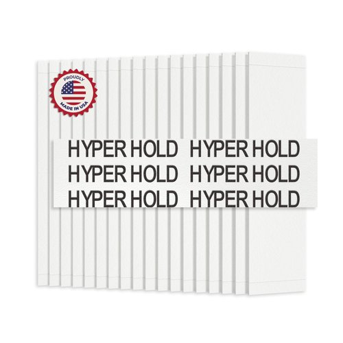 Sunshine Tape Hyper Hold Hairpiece Wig Tape (72 Pieces) | Made in USA | Double Sided Adhesive Tape for Toupee Lace Front Wig | No Shine Ultra Hold Waterproof Strips