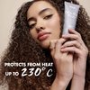 Umberto Giannini Blow Out Frizz Hair Styling Cream 5 fl Oz - with Heat Protection up to 230°C - Vegan Kertain Bond Repair Formula for All Types of Frizzy & Damaged Hair - Vegan & Cruelty-Free