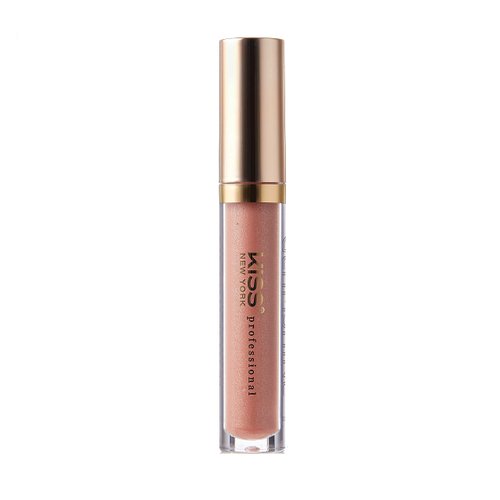KISS Glam Shine Vita Lip Gloss (1 PACK, Nutty Nude)