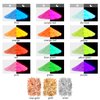 Glow in The Dark Pigment Mica Powder - 12 Colors Luminous Powder 20g/0.7oz and 3 Colors Gold Foil Flakes 2g, Epoxy Resin Color Dyes for Resin Art, Slime, Nail Art, Acrylic Paint and DIY Crafts