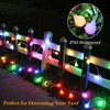ALOVECO LED String Lights 18ft 50 LEDs Halloween Battery Operated String Lights with Remote 8 Modes Waterproof Globe Starry Fairy Lights for Outdoor Indoor Bedroom Garden Christmas Tree(Multicolor)