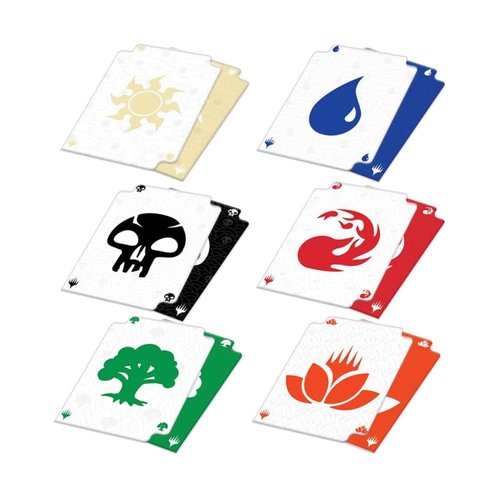 Ultra PRO - Mana 8 Token Dividers with Deck Box for Magic: The Gathering, Collector's Essential MTG Accessory Card Deck Organization Management Solution