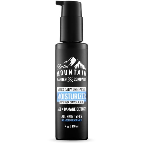 Men's Face Moisturizer - With Shea Butter, Jojoba Oil, Argan Oil & Vegetable-Derived Glycerin - Fragrance-Free Formula For All Skin Types