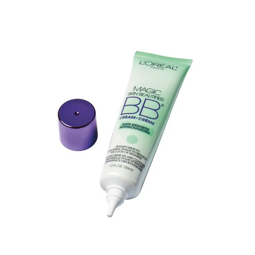 L'Oréal Paris Makeup Magic Skin Beautifier BB Cream Tinted Moisturizer, Anti-Redness, 1 fl oz, 2 Count