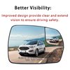 Right Passenger Side Mirror Glass Replacement For 2015 2016 2017 2018 Ford Edge - For Ford Edge Side Mirror Glass With Rear Holder