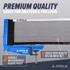 JOOLA Outdoor Weatherproof Table Tennis Net and Post Set - Waterproof 72" Regulation Size Ping Pong Screw On Clamp Net - Ideal for Indoor and Outdoor Use