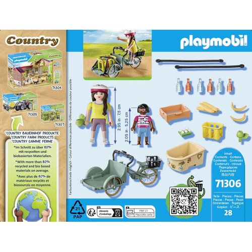 Playmobil Farmers Cargo Bike