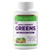 Paradise ORAC Energy Greens Powder Extract, Super Antioxidants, Probiotics for Gut Health & Digestion, Vitamin C for Immunity, with Spirulina & Chlorella, Non-GMO, Gluten Free, 120 Capsules