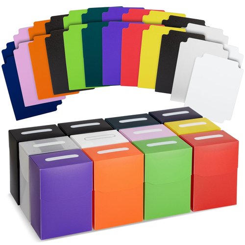 Okuna Outpost TCG for Trading Card Games, Deck Box with 24 Dividers (12 Pack)