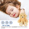 BEREST Baby Cry Sensor Sleepy Dog Sleep Soother Sleeping Aid White Noise Infant Slumber Buddies Puppy Dog Toy, Nursery Decor with Night Light, Mom‘s Heartbeat 9 Sounds Therapy for Toddler Crib