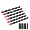 ANGGREK Lip Liner,Lip Pencil Waterproof Lip Liner Long Lasting 6pcs Lip Liner Professional Waterproof Matte Long Lasting Lip Pencil Pigmented Cosmetics(set 02)