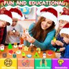 30Pcs Christmas Squishy Toys Mochi Squishy Toy for Kids Party Favors Kawaii Animal Squishy Stress Relief Kids Birthday Party Favors Goodie Bag Stocking Stuffers Piñata Classroom Prizes