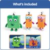 hand2mind Numberblocks Four and The Terrible Twos, Cartoon Action Figure Set, Toy Figures, Play Figure Playsets, Small Figurines for Kids, Number Toys, Math Toys, Stocking Stuffers for Kids 3-5