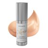 Mirabella Defense CC Creme Full Coverage Foundation with SPF 20, CC Cream Foundation with Sunscreen & Hyaluronic Acid, Oil Control with Salicylic Acid - Light