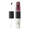 Dermacol NEW 16-Hour Lip Colour, Highly Pigmented Glossy Lip Stain, Two-Phase Lip Plumper Gloss, Kissproof Lip Makeup Products with Matte and Glitter Finish, n.12, Trouble free