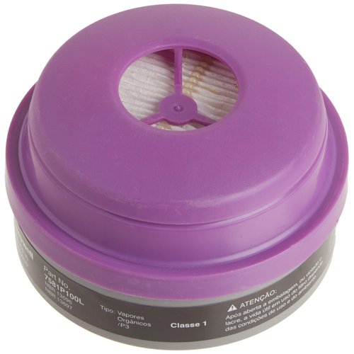Honeywell North by Organic Vapor P100 Respirator Cartridge (2/pk), (7581P100L)