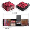 FantasyDay Makeup Sets, Multifunction Makeup Palettes with Mirror, 72 Color Eyeshadows/Compact Powder/Sequins/Bronzing Powder/Highlighter/Lip Color, Makeup kit for Women Full Kit - #D
