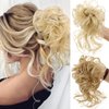 Faringoto Messy Bun Hair Piece,Tousled Updo,Scrunchie Hair Extensions for Women