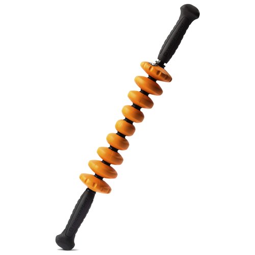 TRIGGERPOINT PERFORMANCE THERAPY STK Contour Flexible Handheld Massage Foam Roller with Ergonomic Handles, 19.5-Inch