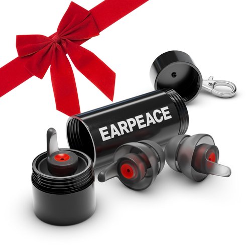 EARPEACE Moto - Reusable Motorcycle Ear Plugs Wind Noise Protection - Ear Plugs for Motorcycle Riding w/High Fidelity Filter Noise Canceling Up to 26dB - Christmas Gift Idea for Motorcycle Lovers