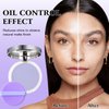 Gel-like Formula Oil-Control Primer & Setting Powder, Polvos Compactos Matte Powder for Silky Blurring Oil Control