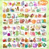 Cute Snail Temporary Tattoos 8 Sheets 81 PCS Snail Mail Party Decorations Favors Supplies Bug Snail Insect Theme Birthday Cute Stickers Christmas Gifts for Boys Girls Class School Prizes Carnival