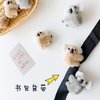 CRIZAN 2Pcs Brown Grey Plush Koala Sisters Best Friends Cute Hair Jaw Clips Non Slip Simple Irregular Hair Clamps Fashion Claw Clips Hair Accessories For Girls Kids