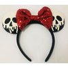 Halloween Skull Headband for Halloween Dress-up Party Supplies Thanksgiving Carnival Masquerade Cosplay Headwear (E)