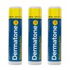 Dermatone Original Lip Balm Stocking Stuffer | Medicated & Moisturizing | Cocoa Butter, Aloe, Vitamin E | Soothe & Heal Chapped Lips | SPF30 | 3-Pack, 0.15oz sticks