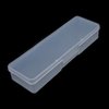 Lokyango 4 Pieces Plastic Storage Personal Box for Nail, Nail Implement Storage Box Organizer Case Manicure Tool Box for Nail Pedicure Supply Tools (clear)